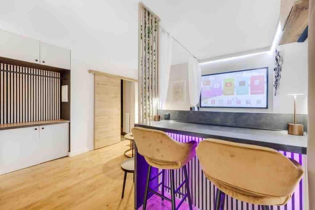 Appartement Panorama - A Seulement 15 Minutes Des Champs-Elysees Clichy Kültér fotó